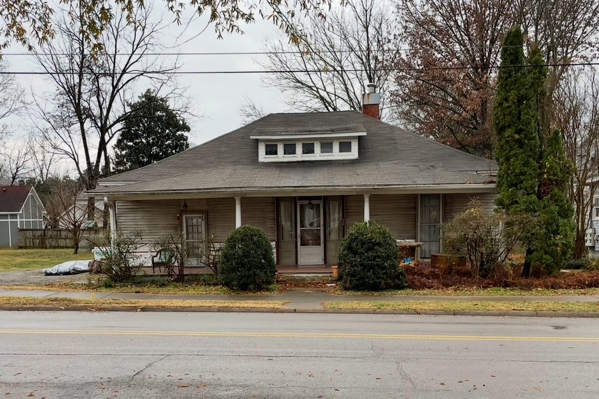 Before: The East College Street house